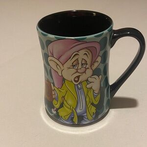 Disney Dopey Ceramic Coffee Mug - Blue & Pink